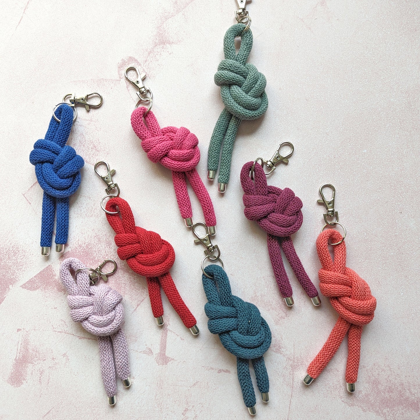 Macramé Keyring - 12 Colours