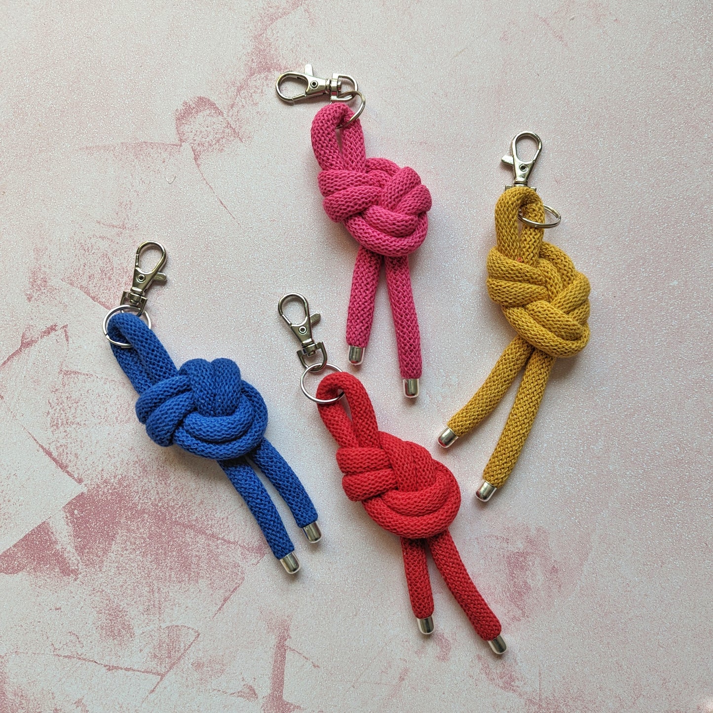 Macramé Keyring - 12 Colours