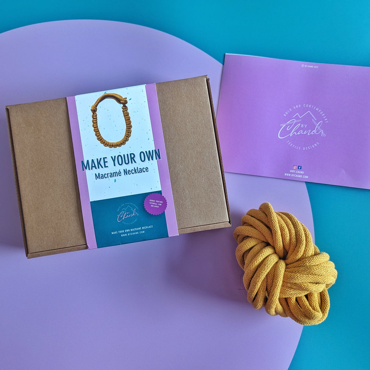 Make Your Own Macramé Necklace Kit (CLEARANCE SALE)