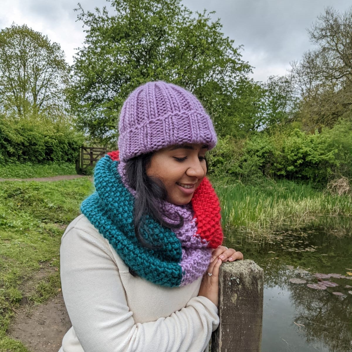 Pure Merino Double Wrap Snood - Mix and Match 20 Colours